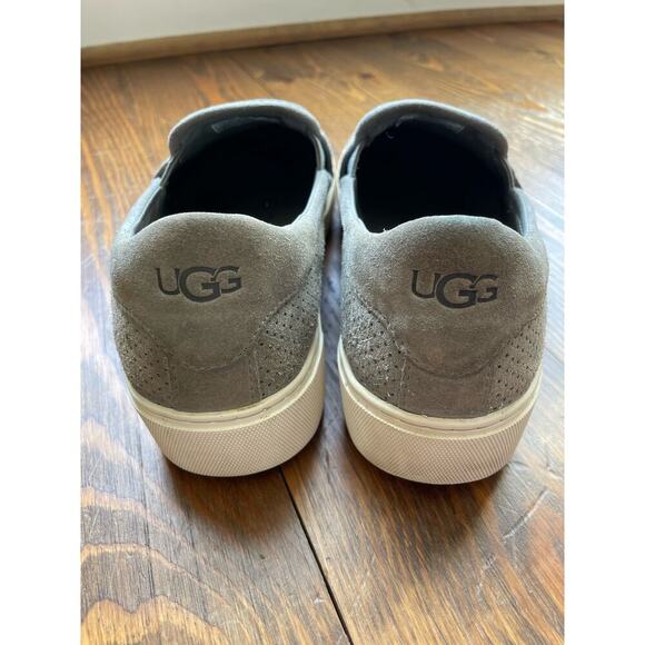 UGG Abies Perforated Slip-On Platform Sneaker, 7.5 - Picture 7 of 8